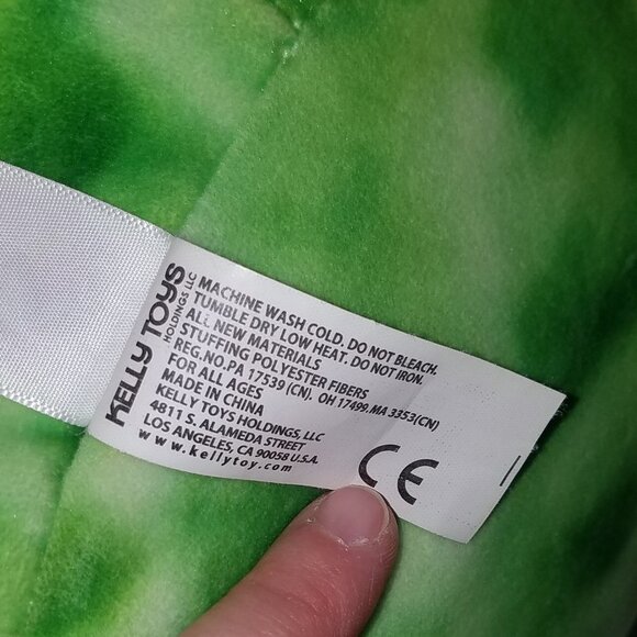 Squishmallows Lena Guava Plush Fruit Squad 12" Kellytoy 2020 Green Pink Winking - Picture 8 of 9